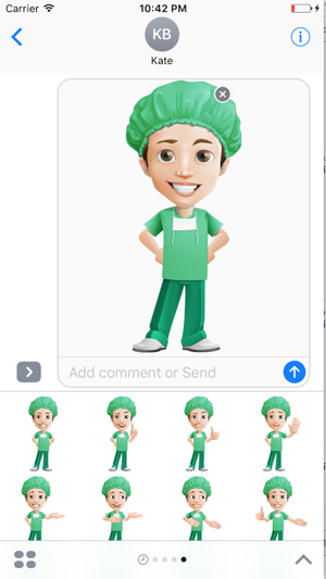 Dr. Henry Stickers