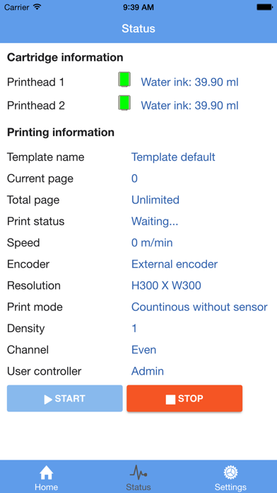 IOJ200 Printer app screenshot 3