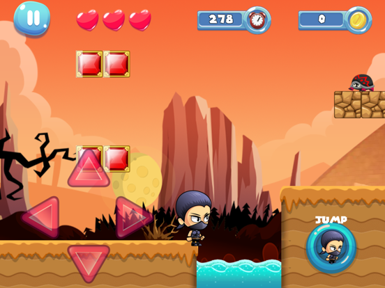 Screenshot #4 pour Aventure dans la jungle ninja jeux pédagogiques
