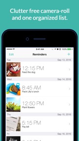 PhotoMind - Simple. Photo. Reminders. screenshot
