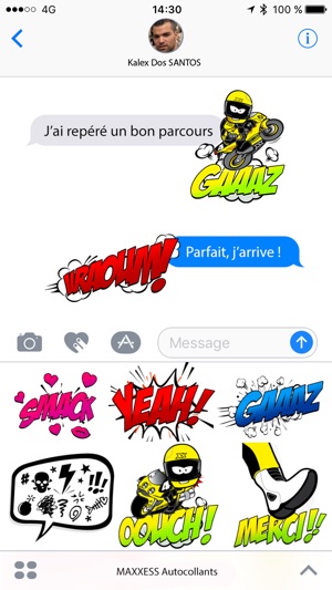 Maxxess Stickers