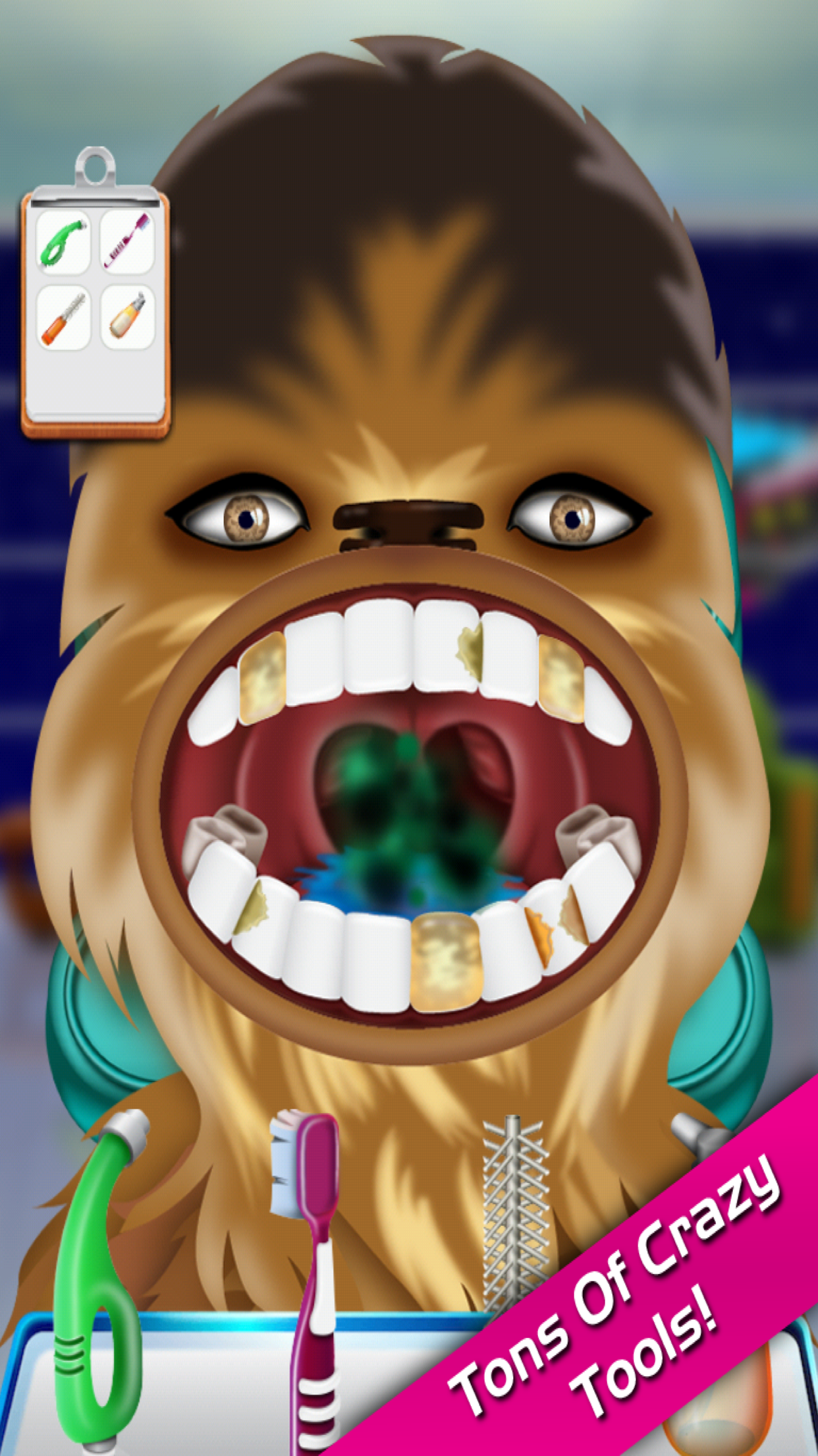 Star Fight Dentist in Little Crazy Doctor Mania Office screenshot 4