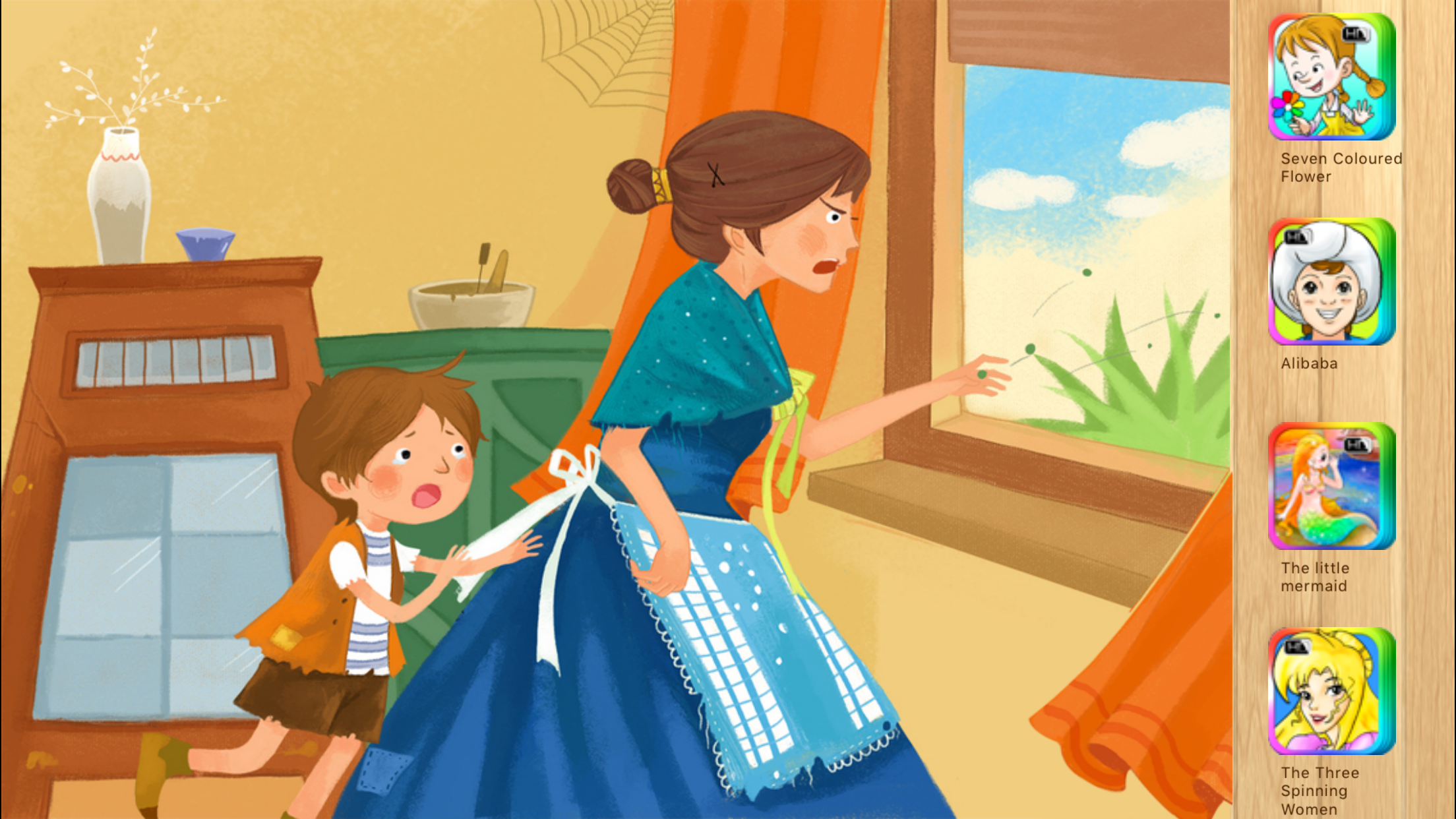 Jack and the Beanstalk Bedtime Fairy Tale iBigToy screenshot 5