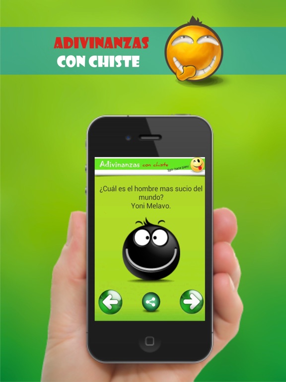Adivinanzas con Chiste iPad screenshot 4 - Entertainment app