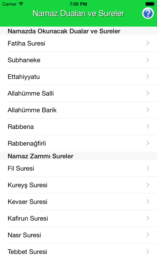 Namaz Dualari ve Sureleri - 1.3 - (iOS)