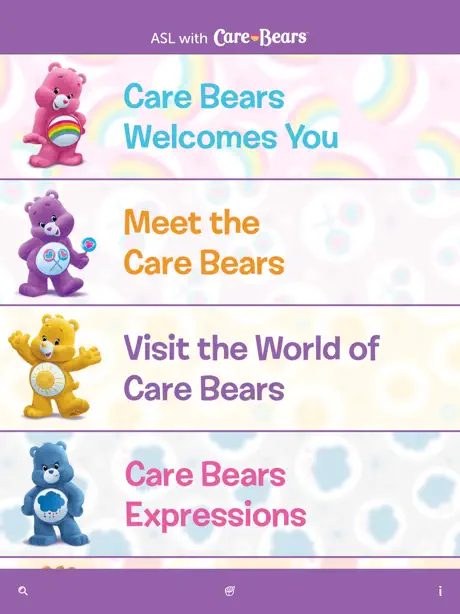ASL with Care Bears