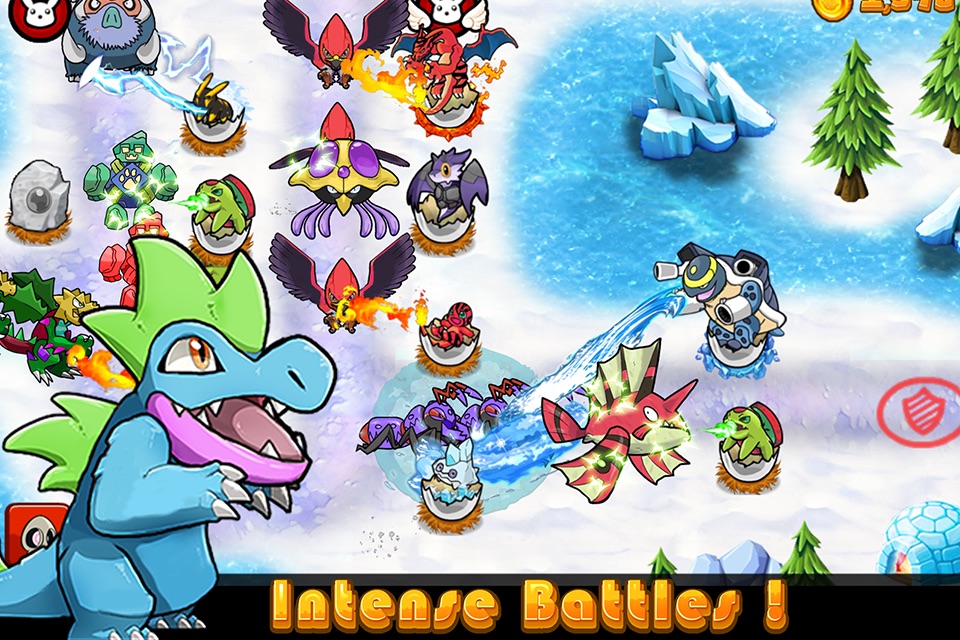 Cutie Monsters Tower Defense-Cute Monster Stickers screenshot 2