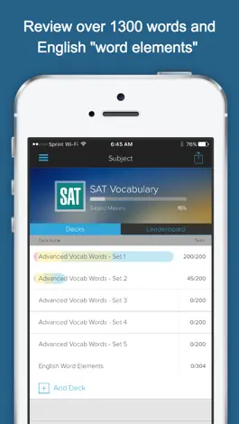 Game screenshot SAT Vocab Genius apk