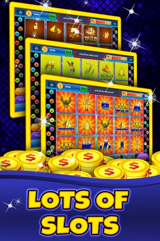 Way of Pharaoh's Fire Slots 3 - old vegas tower with casino's top wins screenshot 4