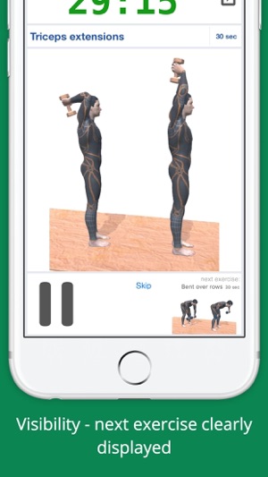 Upper Body Challenge Workout with dumbbells PRO(圖3)-速報App