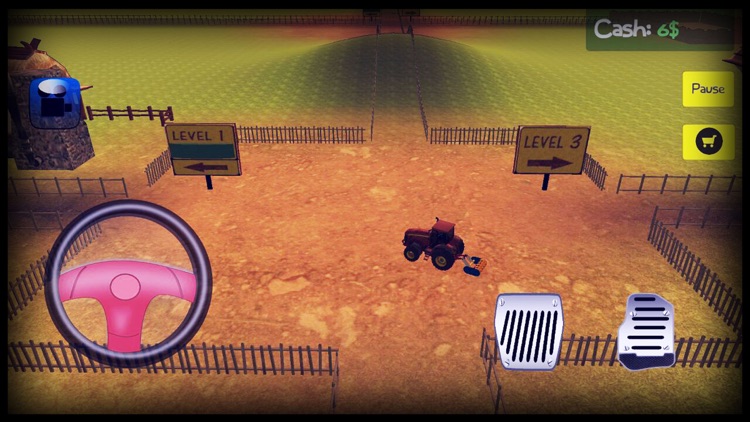 Lawn mowing & harvest 3d Tractor farming simulator screenshot-3