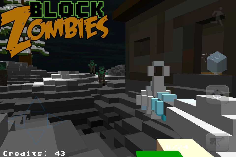 Block Warfare: Zombies FREE screenshot 2