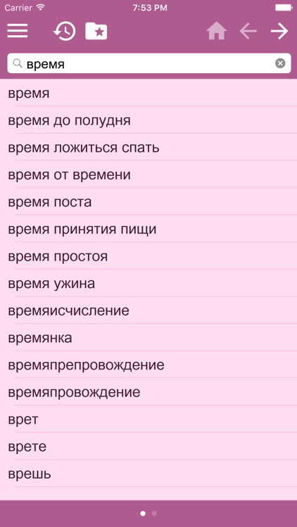 Portuguese Russian dictionary