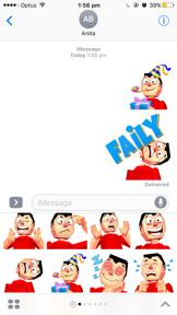 Faily Stickers screenshot