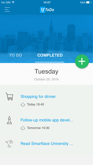 Screenshot #2 pour To-Do List & Task Manager from Smartface