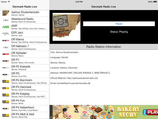 Screenshot #6 pour Denmark Radio Live (Danmark)