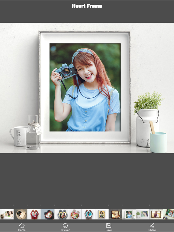 Collage Frames iPad screenshot 5 - Photo & Video app