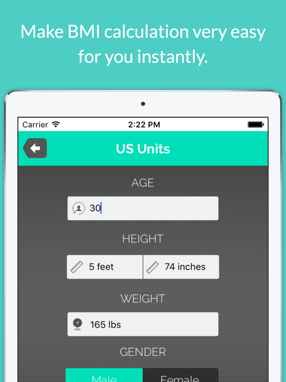 Screenshot #4 pour BMI Calculator Free – Calculate for Ideal Weight