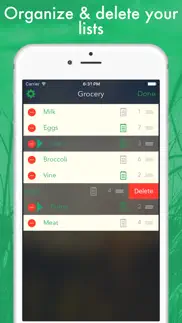 shop list - create shopping lists on-the-go iphone screenshot 3