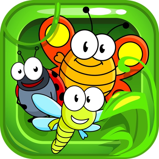 Baby Insect Matching Activities For Kindergarten iOS App