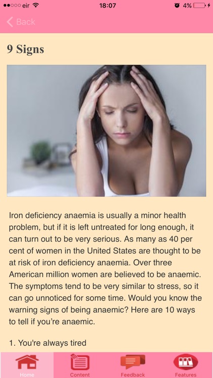 Symptoms Of Iron Deficiency