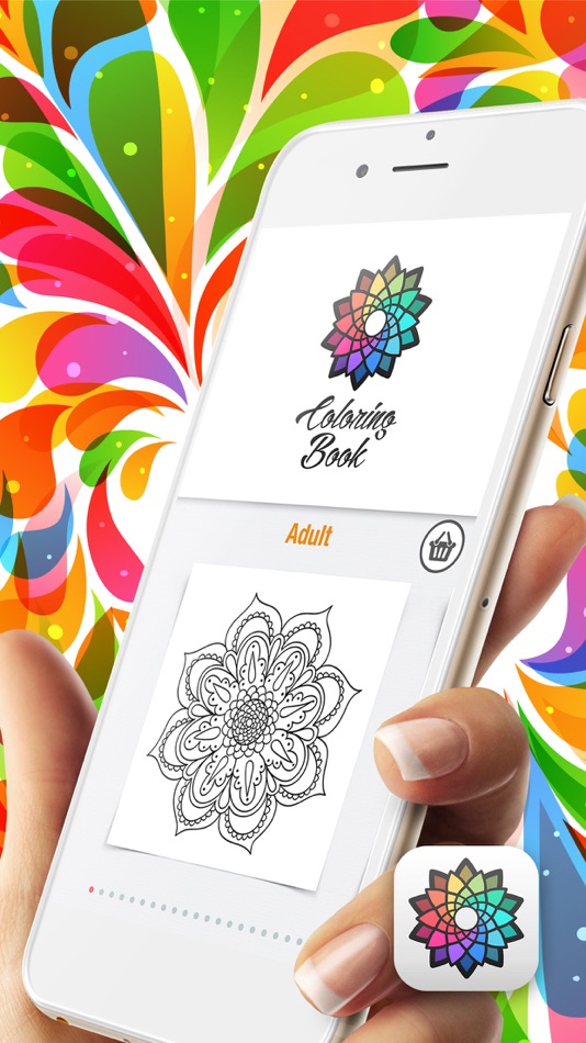 Coloring Book 4 Adults - 1.0 - (iOS)