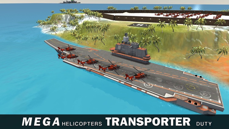 Helicopter Transport Ship Simulator- Flight game