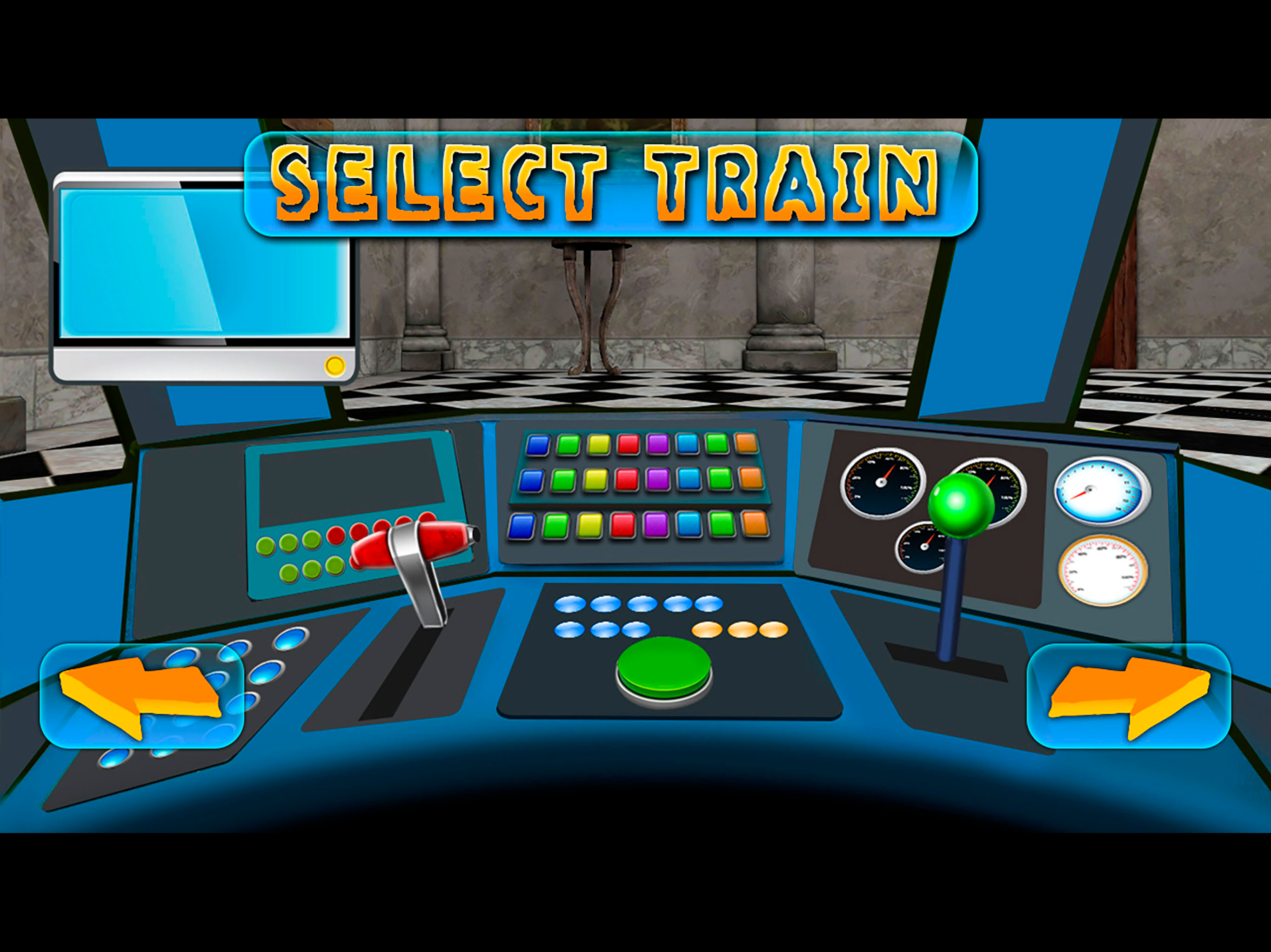 Simulator Kids Train House