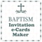 Make Beautiful Baptism Invitation cards and invite yours friends and loved ones