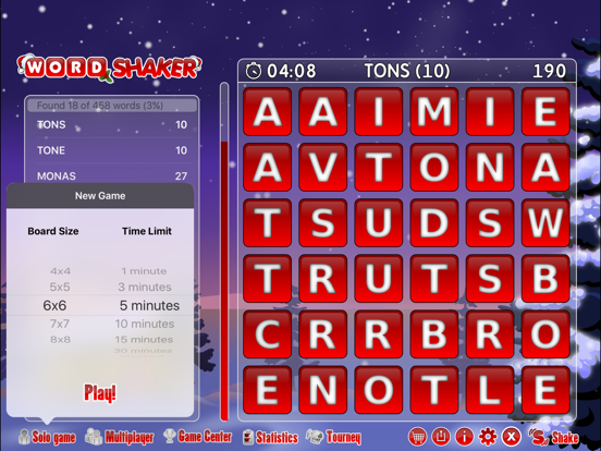 Screenshot #6 pour Word Shaker Christmas