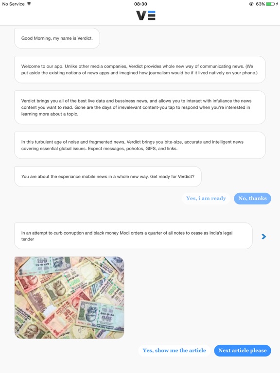 Screenshot #4 pour Verdict App