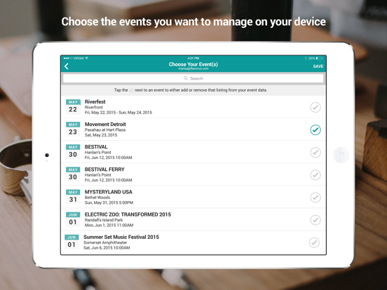 App screenshot