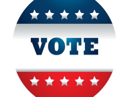 Use this Sticker Pack to remind your friends and loved ones to vote in the 2016 election