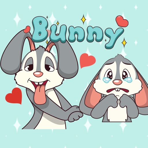 Bunny Animated Sticker icon