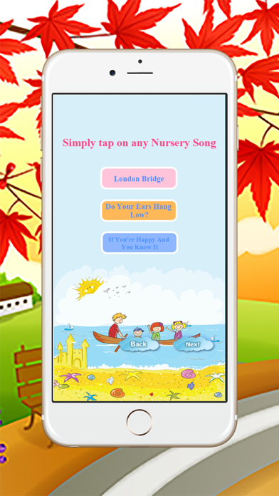 Screenshot 4 of List of Funny Classic Nursery Rhymes with Lyrics App