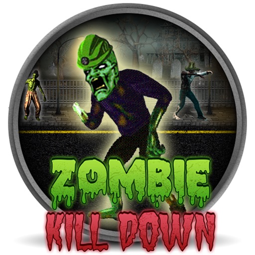 Zombie Kill Down Free Icon