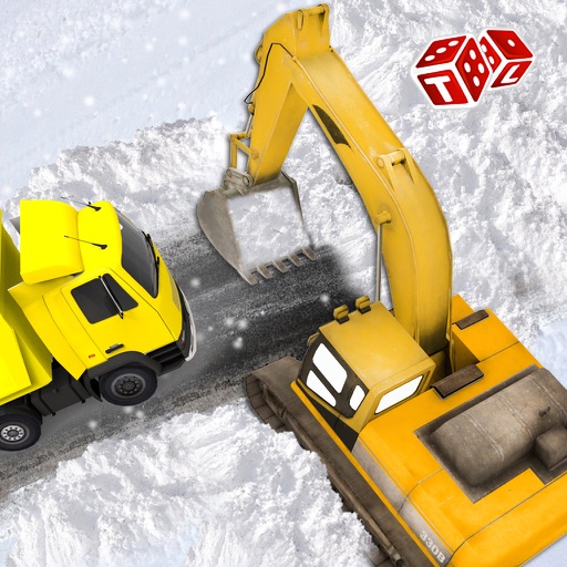 Snow Rescue Excavator 3D - City Crane Driver iOS App
