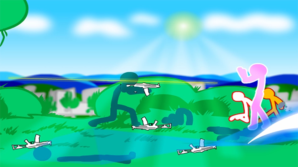 #5. Stickman Invaders:TD Fighting (iOS) Podle: Sallie Crocker