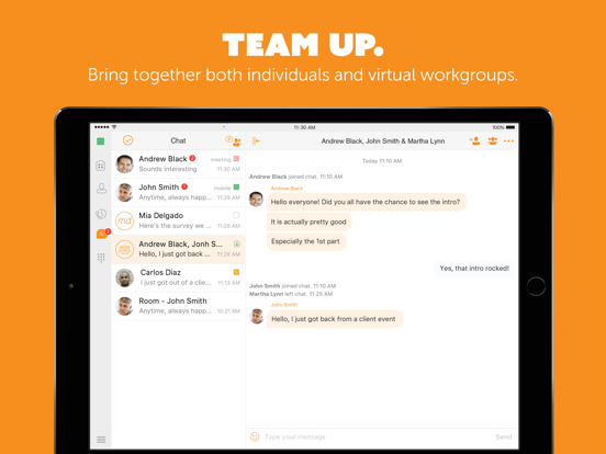 UC-One Communicator for iPad
