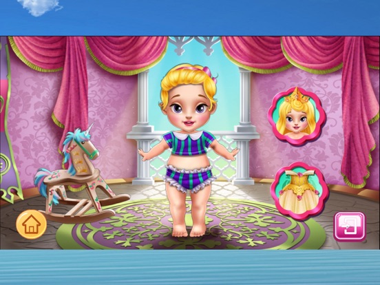 Sleeping Baby Bath iPad screenshot
