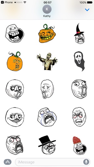 Halloween Stickers Pumpkin Monster Emojis(圖5)-速報App