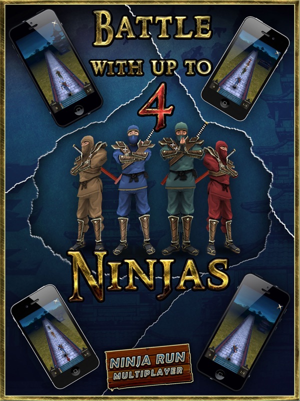 Ninja Run Multiplayer: Real Fun Racing Games 2 screenshot 6