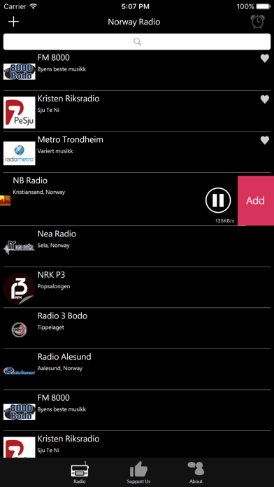 Norwegian Radio iPhone screenshot 4 - Entertainment app