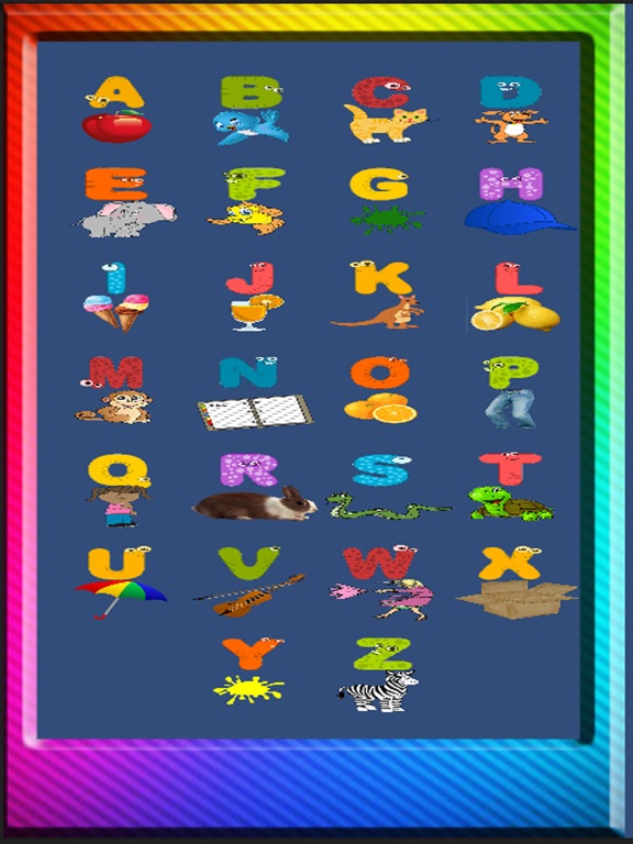 ABC Alphabets and Phonics for Toddlers iPad screenshot