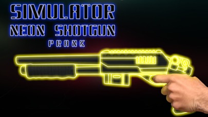 Screenshot #1 pour Simulator Neon Shotgun Prank