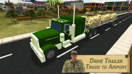 Game screenshot Army Tank Transport Airplane & Truck Drive Game apk