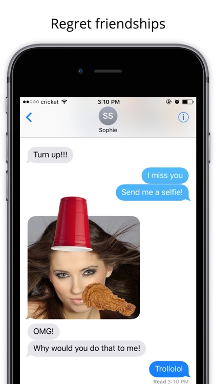 Troll - Annoy your friends and enhance selfies