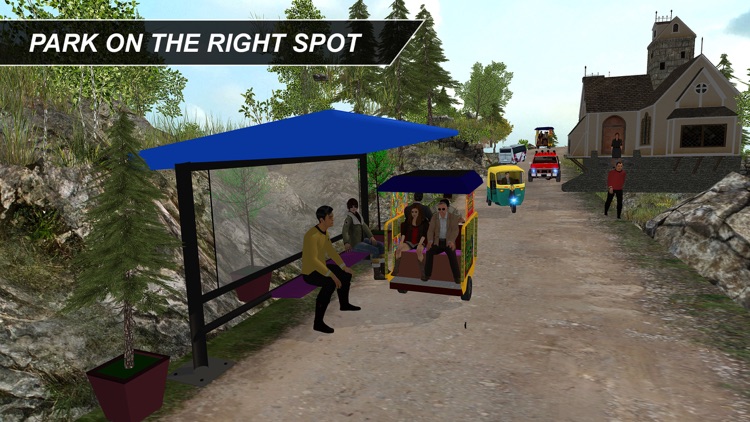 Off-Road Chingchi Rickshaw Sim screenshot-3