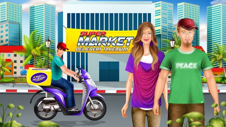 Supermarket Delivery Takeaway - Girls Shopping Day