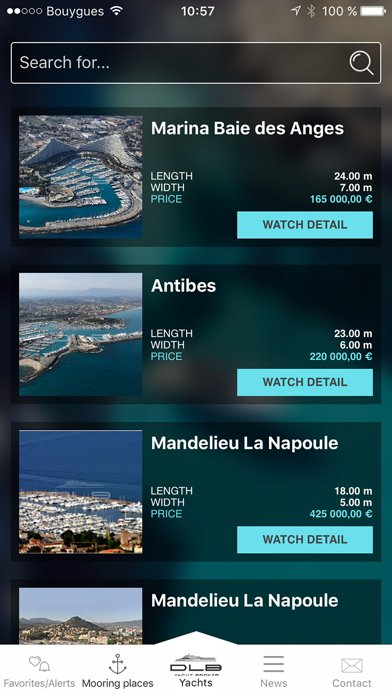 DLB Yacht Broker Screenshot